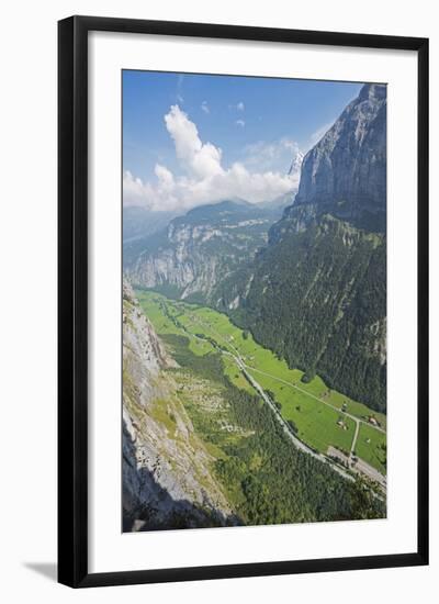 Murren, Bernese Oberland, Swiss Alps, Switzerland, Europe-Christian Kober-Framed Photographic Print