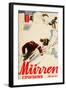 Murren, Switzerland - Inferno Races Promotional Poster-Lantern Press-Framed Art Print