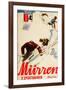 Murren, Switzerland - Inferno Races Promotional Poster-Lantern Press-Framed Art Print