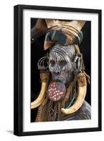 Mursi Tribe Woman, Omo River Valley, Ethiopia-Jaynes Gallery-Framed Photographic Print