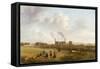 Murton Colliery, 1843-John Wilson Carmichael-Framed Stretched Canvas