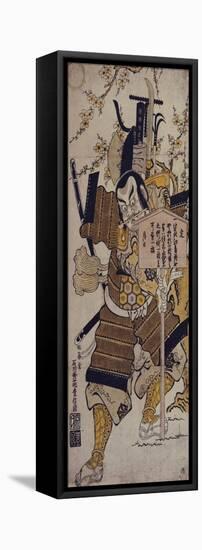 Musashi Benkei-Toyonobu-Framed Stretched Canvas