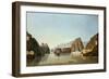 Muscat from the Harbour with a British Frigate at Anchor, from 'sixteen Views of Places in the…-null-Framed Giclee Print