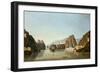 Muscat from the Harbour with a British Frigate at Anchor, from 'sixteen Views of Places in the…-null-Framed Giclee Print