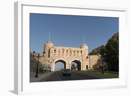 Muscat Gate, Muscat, Oman, Middle East-Sergio Pitamitz-Framed Photographic Print