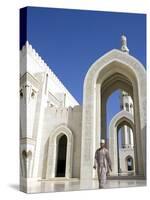 Muscat, the Grand Mosquea Is a Magnificent Example of Modern Islamic Architecture, Oman-Mark Hannaford-Stretched Canvas