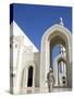 Muscat, the Grand Mosquea Is a Magnificent Example of Modern Islamic Architecture, Oman-Mark Hannaford-Stretched Canvas