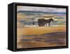 Muschelsucher Am Strand-Max Liebermann-Framed Stretched Canvas