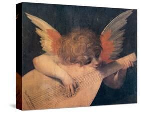 Muscian Angel, c.1520-null-Stretched Canvas