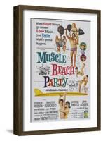 Muscle Beach Party, 1964, Directed by William Asher-null-Framed Giclee Print