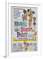 Muscle Beach Party, 1964, Directed by William Asher-null-Framed Giclee Print