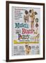 Muscle Beach Party, 1964, Directed by William Asher-null-Framed Giclee Print