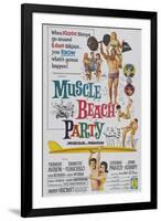 Muscle Beach Party, 1964, Directed by William Asher-null-Framed Giclee Print