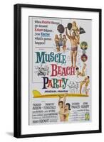 Muscle Beach Party, 1964, Directed by William Asher-null-Framed Giclee Print