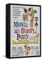 Muscle Beach Party, 1964, Directed by William Asher-null-Framed Stretched Canvas