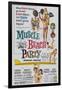 Muscle Beach Party, 1964, Directed by William Asher-null-Framed Giclee Print