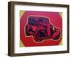 Muscle Car 3-Abstract Graffiti-Framed Giclee Print