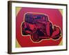 Muscle Car 3-Abstract Graffiti-Framed Giclee Print