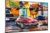 Muscle Cars-Ray Foster-Mounted Premium Giclee Print