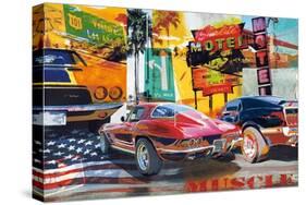 Muscle Cars-Ray Foster-Stretched Canvas