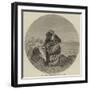 Muscle Gatherers on the French Coast-William James Linton-Framed Giclee Print