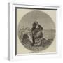 Muscle Gatherers on the French Coast-William James Linton-Framed Giclee Print