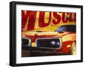 Muscle-Cory Steffen-Framed Giclee Print