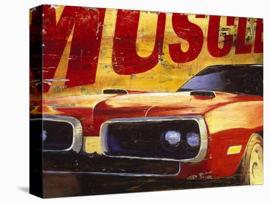 Muscle-Cory Steffen-Stretched Canvas