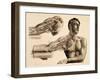 Muscles and Blood Vessels in Arm, 1851-Science Source-Framed Giclee Print