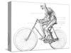 Muscles Used In Cycling, 19th Century-Science Photo Library-Stretched Canvas