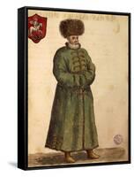 Muscovite Ambassador-Jan van Grevenbroeck-Framed Stretched Canvas