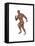 Muscular Man Running-null-Framed Stretched Canvas