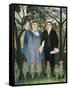 Muse Inspiring the Poet-Henri Rousseau-Framed Stretched Canvas