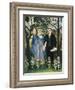 Muse Inspiring the Poet-Henri Rousseau-Framed Art Print