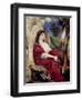 Muse of Music and Lyric Poetry-Arnold Bocklin-Framed Giclee Print