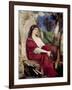 Muse of Music and Lyric Poetry-Arnold Bocklin-Framed Giclee Print