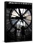 Musee d'Orsay's Clock Window, Paris, France-Lisa S^ Engelbrecht-Framed Stretched Canvas