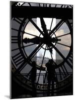 Musee d'Orsay's Clock Window, Paris, France-Lisa S^ Engelbrecht-Mounted Photographic Print