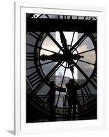 Musee d'Orsay's Clock Window, Paris, France-Lisa S^ Engelbrecht-Framed Photographic Print