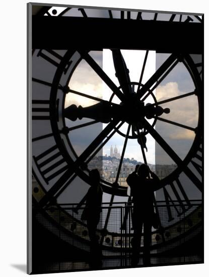 Musee d'Orsay's Clock Window, Paris, France-Lisa S^ Engelbrecht-Mounted Premium Photographic Print