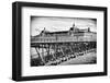 Musee d'Orsay - Solferino Bridge view - Paris - France-Philippe Hugonnard-Framed Premium Photographic Print