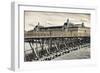 Musee d'Orsay - Solferino Bridge view - Paris - France-Philippe Hugonnard-Framed Photographic Print