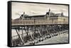 Musee d'Orsay - Solferino Bridge view - Paris - France-Philippe Hugonnard-Framed Stretched Canvas