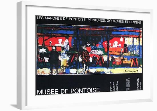 Musée De Pontoise-André François-Framed Collectable Print