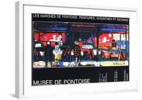 Musée De Pontoise-André François-Framed Collectable Print