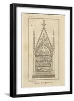 Musée des Monuments Français tome 1 par Alexandre Lenoir: planche 19bis: le tombeau de Dagobert à-Charles Percier-Framed Giclee Print