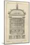 Musée des Monuments Français tome 3, par Alexandre Lenoir: planche 98: tombeau de Louis de-Charles Percier-Mounted Giclee Print