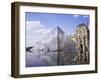 Musee Du Louvre and Pyramide, Paris, France-Roy Rainford-Framed Photographic Print