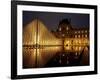 Musee Du Louvre and Pyramide, Paris, France-Roy Rainford-Framed Photographic Print