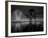 Musee Du Louvre and Pyramide, Paris, France-Roy Rainford-Framed Photographic Print